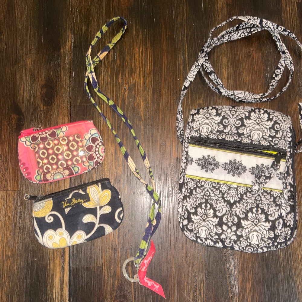 Vera Bradley Floral and Patterned Accessories Set